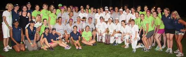 The 2012 Congressional Women's Softball Teams.