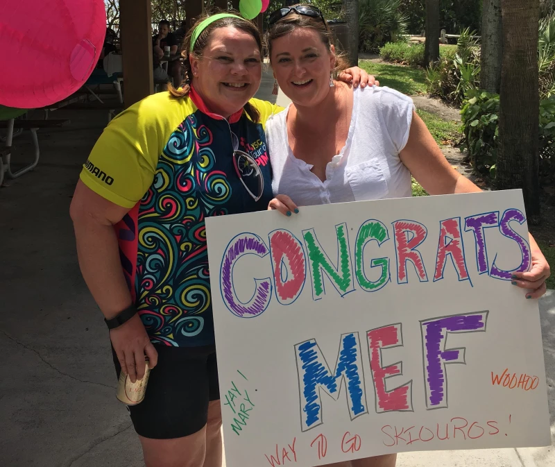 This Casual Cyclist Did It!